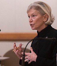 Caption:	State Sen. Janet Bewley, D-Mason, speaks during a hearing  on January 11, 2021, at the Capitol in Madison, Wisconsin.
Mandatory Credit:	Mark Hoffman/Milwaukee Journal Sentinel/USA Today Network