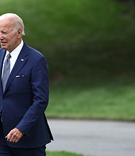 President Joe Biden walks on the South Lawn prior to his departure from the White House on July 8, in Washington, DC. A new CNN poll finds 75% of Democratic and Democratic-leaning voters want the party to nominate someone other than President Joe Biden in the 2024 election, a sharp increase from earlier this year.
Mandatory Credit:	Alex Wong/Getty Images