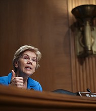 Sen. Elizabeth Warren along with California Democratic Sen. Alex Padilla, wants Transportation Secretary Pete Buttigieg to use his vast powers to protect consumers by cracking down on the airline industry Mandatory Credit:	Win McNamee/Getty Images /FILE