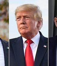 Former Mike Pence chief of staff Marc Short testified in front of a grand jury in DC on Friday. Fellow Pence aide Greg Jacob testified last week as well.
Mandatory Credit:	Getty Images, AP