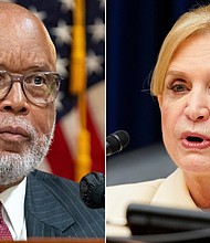 Bennie Thompson and Carolyn Maloney are pictured in a split image.
Mandatory Credit:	AP/Reuters