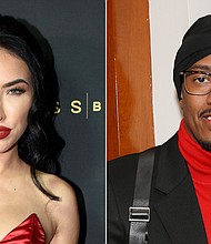 Bre Tiesi and Nick Cannon welcomed a son.
Mandatory Credit:	Vivien Killilea/Michael Tran/Getty Images