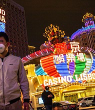 Macao's casinos have been bleeding hundreds of millions of dollars a month during the pandemic. Now a prolonged lockdown is adding more uncertainty for players in the world's largest gambling hub.
Mandatory Credit:	Billy H.C. Kwok/Bloomberg/Getty Images
