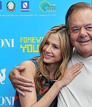Mira and Paul Sorvino at the Giffoni Film Festival on July 20, 2013, in Giffoni Valle Piana, Italy.
Mandatory Credit:	Stefania M. D'Alessandro/Getty Images