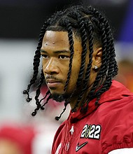 Houston Texans wide receiver John Metchie III  (Photo by Kevin C. Cox/Getty Images)