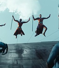 A three-track prologue soundtrack has already been released in anticipation of Marvel's upcoming sequel, "Black Panther: Wakanda Forever."
Mandatory Credit:	Marvel Studios