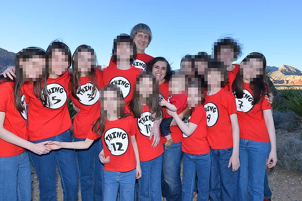 Six of the 13 Turpin children -- who were tortured for years by their biological parents -- were then placed in a foster home where they endured a "second bout" of abuse, including sexual, physical and emotional abuse, and their reports were ignored by the foster care agency, an attorney for two of the children told HLN.
Mandatory Credit:	Facebook/David-Louise Turpin