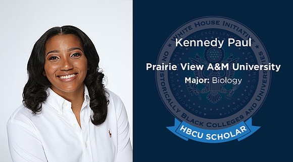 Two Prairie View A&M University students have been announced as scholars a part of the White House Initiative on Advancing …