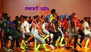 Students perform at Henderson Middle School’s 2018 NextUp Showcase, a spring celebration that has been on hold since the COVID-19 pandemic. NextUp plans to continue the showcase in the coming school year.