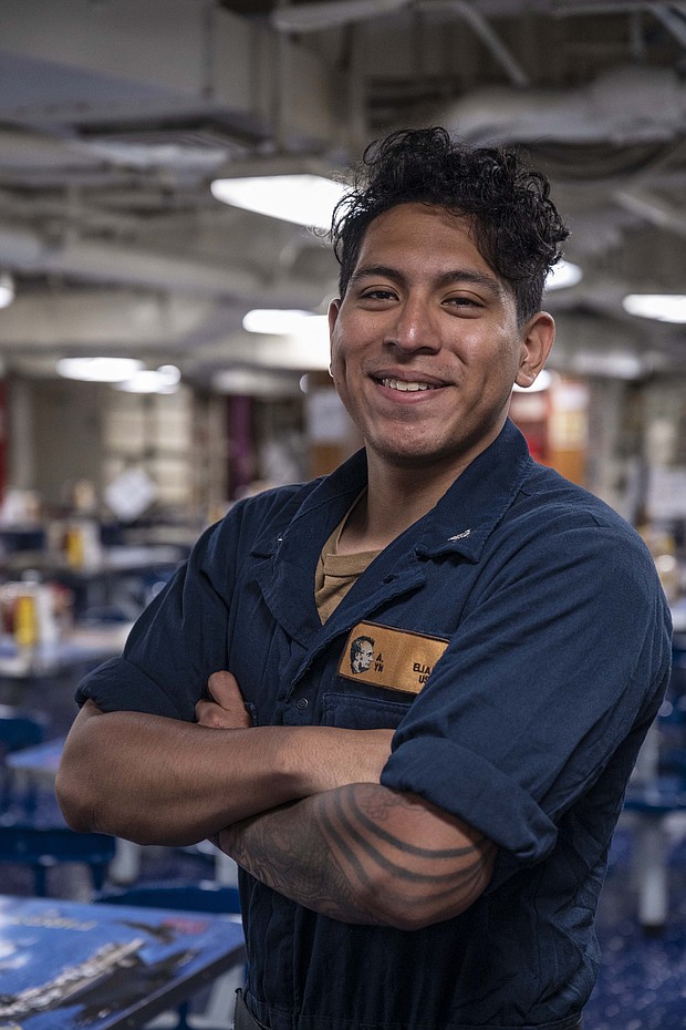 Petty Officer 3rd Class Angel Elios 
Photo by Mass Communication Specialist
2nd Class Ethan Carter, Navy
Office of Community Outreach