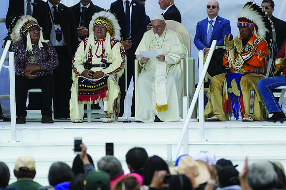 Pope Francis issued his first apology to the Indigenous peoples in Canada for the Catholic Church’s role in administering residential ...