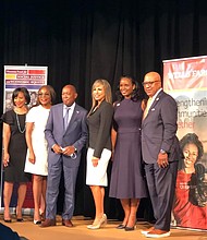 Valerie Marshall Williams; Stephanie Nellons-Page; Mayor urner; Arcy Munoz - Wells Fargo; Winell Herron; Thomas Jones