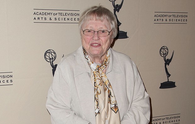 Pat Carroll, voice of Ursula in Disney's 'The Little Mermaid,' is dead at 95. Carroll is pictured here in North Hollywood, California on January 31, 2013.
Mandatory Credit:	Anna Donovan/FilmMagic/Getty Images