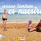 The Spanish government has launched a summer campaign encouraging women of all shapes and sizes to go to the beach.
Mandatory Credit:	Ministry of Equality of the Government of Spain