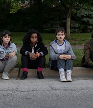 'Paper Girls' on Amazon Prime.
Mandatory Credit:	Anjali Pinto/Prime Video