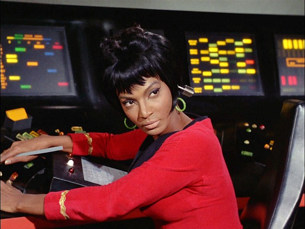 Nichelle Nichols as Lt. Nyota Uhura in a 1967 episode of "Star Trek: The Original Series."  Nichols has died at age 89, according to a statement from her son, Kyle Johnson.
Mandatory Credit:	CBS/Getty Images