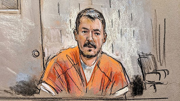 Arian Taherzadeh is pictured in federal court in April.
Mandatory Credit:	Bill Hennessy