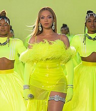 Beyoncé performs during the ABC telecast of the 94th Oscars® on Sunday, March 27, 2022 in Los Angeles, California.
Mandatory Credit:	Mason Poole/A.M.P.A.S./Getty Images