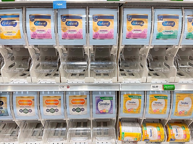 The baby formula shortage is easing for many, but it still isn't over.
Mandatory Credit:	hoo-me/MediaPunch/AP