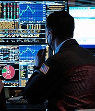 Investors are anxious, tired and gloomy as they digest the worst start to the year since 1970 and try to chart a path forward. But you wouldn't know it from watching major stock indexes.
Mandatory Credit:	Spencer Platt/Getty Images