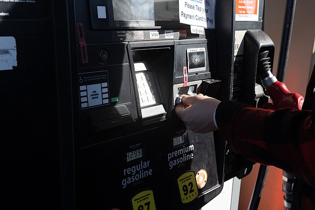 Consumer debt tops $16 trillion as inflation fuels credit card surge.
Mandatory Credit:	Chona Kasinger/Bloomberg/Getty Images