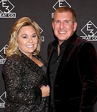 Todd and Julie Chrisley say their marriage has been strengthened since they were convicted of conspiracy to defraud banks out of of more than $30 million in loans.
Mandatory Credit:	Danielle Del Valle/Getty Images