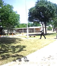 Body camera footage released by the city of Uvalde in July shows a Texas Department of Public Safety trooper on scene outside Robb Elementary School earlier than previously known.
Mandatory Credit:	City of Uvalde