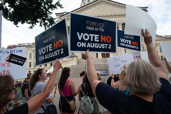 Kansas on Tuesday will become the first state in the nation to let voters weigh in on abortion since the …