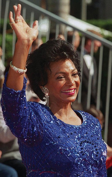 Nichelle Nichols, who broke barriers for Black women in Hollywood as communications officer Lt. Uhura on the original “Star Trek” ...