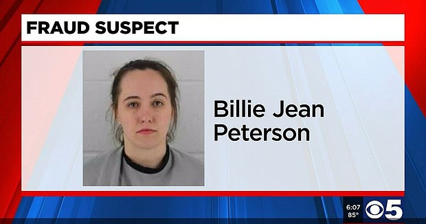 Billie Jean Peterson is facing 111 counts of fraud.
Mandatory Credit:	KCTV