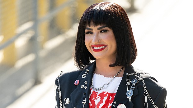 Demi Lovato, who last year came out as nonbinary, said she is using "she" pronouns again because she's been 'feeling more feminine" as of late.
Mandatory Credit:	RB/Bauer-Griffin/GC Images/Getty Images