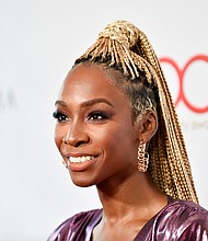 Angelica Ross, star of "Pose" and "American Horror Story," will be the first out trans actress to play Roxie Hart in the Broadway revival of "Chicago."
Mandatory Credit:	Rodin Eckenroth/FilmMagic/Getty Images