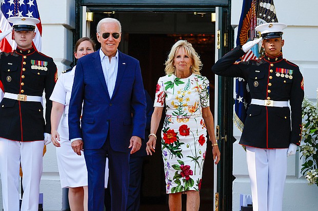 This summer has not been an easy one for President Joe Biden, and no one feels that more than Jill Biden.
Mandatory Credit:	Tasos Katopodis/Getty Images