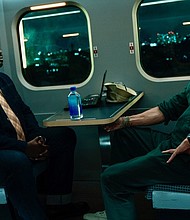 Bryan Tyree Henry and Brad Pitt costar in Bullet Train