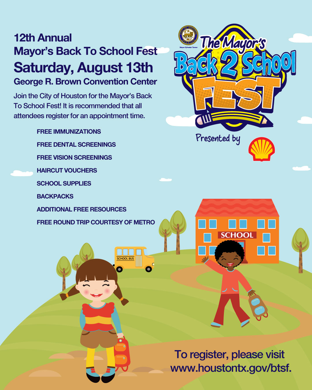 Registration now open for Mayor’s Back 2 School Fest Houston Style