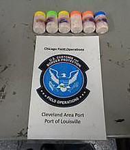 US Customs and Border Protection has seized a shipment of fentanyl hidden in pill bottles that was strong enough to potentially kill tens of thousands of people, the agency said.
Mandatory Credit: US Customs and Border Protection
