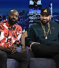 Desus Nice and The Kid Mero are interviewed in March. The Kid Mero has shared that his split with creative partner and "Desus & Mero" co-host Desus Nice was more than a year in the making.
Mandatory Credit:	Todd Owyoung/NBC/Getty Images