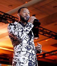 John Legend spoke of his stance on abortion rights in an interview with David Axelrod for CNN's "The Axe Files" podcast.
Mandatory Credit:	Johnny Nunez/Getty Images