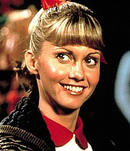 Olivia Newton-John, the Australian singer whose breathy voice and wholesome beauty made her one of the biggest pop stars of the '70s and charmed generations of viewers in the blockbuster movie "Grease," died, according to a statement from her husband.
Mandatory Credit:	Paramount Pictures/Everett Collection