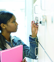 Photo courtesy of Getty Images (girl opening locker)