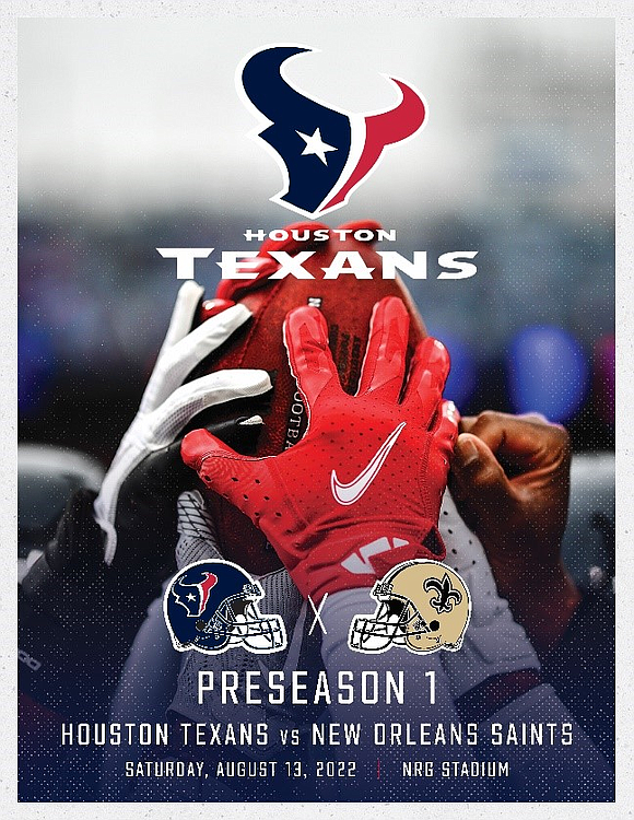 Houston Texans Preseason Game 1 Release (Aug. 13), Houston Style Magazine