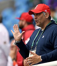 Coach Toni Minichiello is pictured here in 2016.
Mandatory Credit:	Shaun Botterill/Getty Images