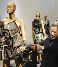 Issey Miyake is pictured in Tokyo in 2015.
Mandatory Credit:	Masahiro Sugimoto/The Yomiuri/Reuters