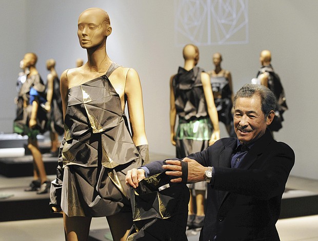Issey Miyake is pictured in Tokyo in 2015.
Mandatory Credit:	Masahiro Sugimoto/The Yomiuri/Reuters