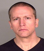 On August 9, the Ramsey County Board of Commissioners in Minnesota approved a nearly $1.5 million settlement for eight correctional officers of color who were barred from guarding former police officer Derek Chauvin in 2020. Chauvin's 2020 booking photo is seen here.
Mandatory Credit:	Ramsey County Sheriff's Office