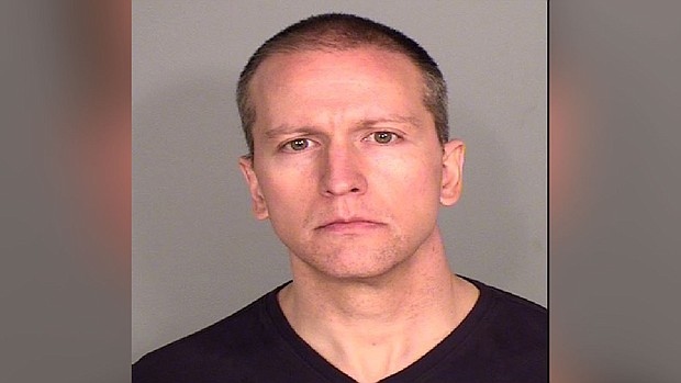 On August 9, the Ramsey County Board of Commissioners in Minnesota approved a nearly $1.5 million settlement for eight correctional officers of color who were barred from guarding former police officer Derek Chauvin in 2020. Chauvin's 2020 booking photo is seen here.
Mandatory Credit:	Ramsey County Sheriff's Office