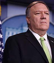 Former Secretary of State Mike Pompeo, pictured here in 2020, is meeting on August 9 with the January 6 committee, a source familiar with the matter told CNN. The deposition will be conducted virtually, the source added.
Mandatory Credit:	Alex Wong/Getty Images