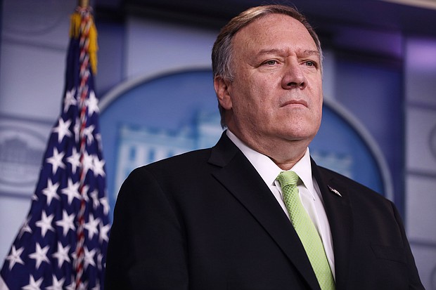 Former Secretary of State Mike Pompeo, pictured here in 2020, is meeting on August 9 with the January 6 committee, a source familiar with the matter told CNN. The deposition will be conducted virtually, the source added.
Mandatory Credit:	Alex Wong/Getty Images