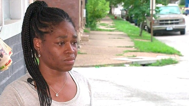 A mother’s pain is turning into a plea after her son was shot and killed after being robbed while taking a nap in his car.
Mandatory Credit:	KMOV