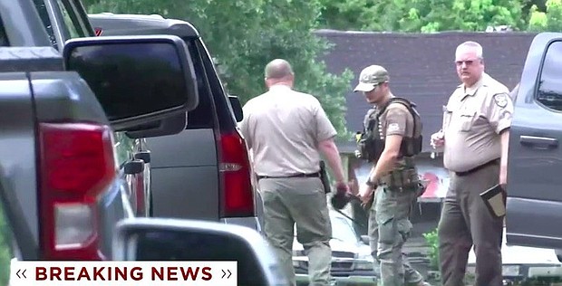 A Mobile County Sheriff’s Office deputy suffered severe injuries to his hand when a flashbang grenade went off while he was still holding it.
Mandatory Credit:	WALA